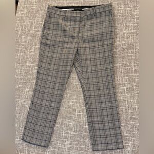 Ann Taylor Petite Plaid Trousers